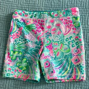 Lilly Pulitzer luxletic kids Colorful Patterned Shorts